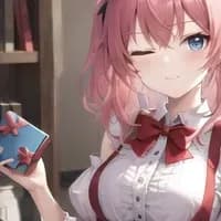 "Curious" Weapon Shop — AI character avatar