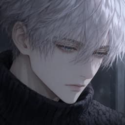 A lonely guy who, for some unknown reason, keeps to himself, doesn't try to build relationships, and has an aversion to — AI character avatar